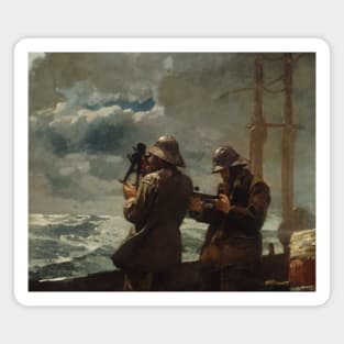 Eight Bells by Winslow Homer Magnet